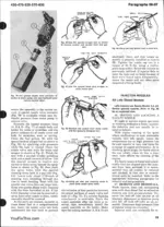 J. I. Case 430-440-470-530-540-570-630-640, 430, 431, 440, 441, 470, 530, 530C, 531, 5 diesel injector nozzle cleaning procedures.