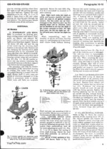 J. I. Case 430-440-470-530-540-570-630-640, 430, 431, 440, 441, 470, 530, 530C, 531, 5 steering gear overhaul and spindle procedures.