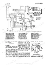 j-i-case-770-to-1175-tractor-shop-manual-wiring-31.webp J.i. Case 770, 870, 970, 1070, 1090, 1170, 1175 gasoline wiring diagram, color code key, and distributor timing procedure.
