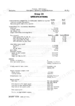 john-deere-1010-to-o-tractors-service-manual-sm2033-specs-19.webp John Deere 1010 RU, 1010 RUS, 1010 RS, 1010 U, 1010 R, 1010 O, 1000 series tractor technical specifications and fluid capacities.