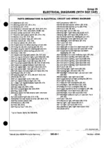 john-deere-1350-to-3650-tractors-technical-manual-tm4446-wiring-158.webp John Deere 1350-3650 parts designation table for SG2 cab electrical circuit and wiring diagrams.