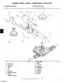 John Deere 14.542GS, 1642HS, 17.542HS power train gear drive components exploded view diagram with parts list.