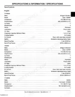john-deere-14-542gs-1642hs-17-542hs-lawn-tractor-technical-manual-fluid-capacities-10-1.webp John Deere 14.542GS, 1642HS, 17.542HS engine specifications table for Briggs & Stratton and Kohler engine models.