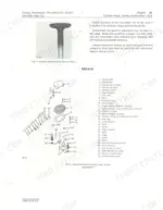 john-deere-140-hydrostatic-tractor-tractor-service-manual-exploded-view-28.webp John Deere 140 Hydrostatic Tractor exploded view of cylinder head, valves, and breather assembly with parts list.
