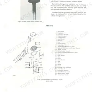 John Deere 140 Hydrostatic Tractor exploded view of cylinder head, valves, and breather assembly with parts list.