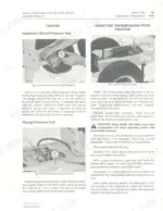 john-deere-140-hydrostatic-tractor-tractor-service-manual-procedures-152.webp John Deere 140 Hydrostatic Tractor implement circuit pressure test, charge pressure test, and transmission removal procedures.