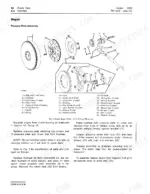 john-deere-1520-tractor-technical-manual-tm-1012-exploded-view-126.webp John Deere 1520 exploded view of single stage clutch assembly, parts list, and repair procedures for pressure plate.