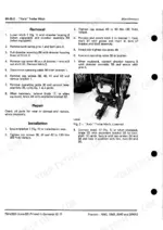 John Deere 1640, 1840, 2040, 2040S trailer hitch removal, repair and installation procedure.