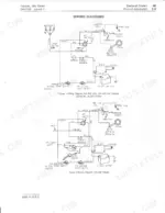 John Deere 200, 208, 210, 212, 214, 216 electrical system wiring diagrams for tractors.