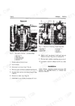 john-deere-2140-technical-manual-fuel-and-air-intake-system-189.webp John Deere 2140 radiator removal from the right-hand side, engine section