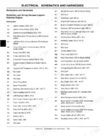 john-deere-2500-2500a-2500e-professional-greens-mower-technical-manual-tm1757-wiring-260.webp John Deere 2500, 2500A, 2500E electrical schematics and wiring harness legend for gasoline engine components.
