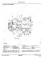 John Deere 250GLC, 250GLC Excavator, 250G Excavator travel gear case operation diagram with numbered component list.