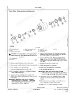 john-deere-313-315-ct315-skid-steer-loader-compact-track-loader-technical-manual-tm10608-exploded-view-41.webp John Deere 313, 315, CT315 track roller exploded view diagram and disassembly, assembly repair procedures.