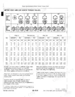 john-deere-316-318-420-lawn-and-garden-tractors-technical-manual-tm1590-torque-30.webp John Deere 316, 318, 420 metric bolt and cap screw torque values table with bolt head and nut property class markings.