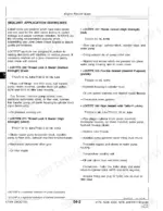 john-deere-3179-to-6414-diesel-engines-technical-manual-ctm4-specs-58.webp John Deere 3179, 4239, 6359, 4276, 6414 engine rebuild guide listing recommended Loctite sealant application guidelines.