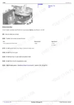john-deere-3320-3520-3720-technical-manual-tm2365-hvac-2049-1.webp Cab HVAC component detail with its lettered legend, aligning tab and slot