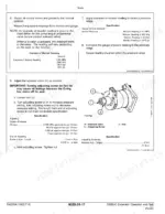 John Deere 350DLC, 350DLC Excavator torque control solenoid valve pressure test and adjustment procedure diagram.