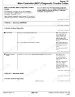 John Deere 350DLC, 350DLC Excavator troubleshooting guide for Main Controller DTC 11000.02 Abnormal EEPROM and 11001.02 RAM.