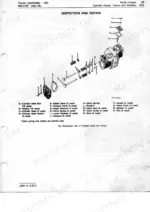 john-deere-400-hydrostatic-tractor-service-manual-exploded-view-40.webp John Deere 400, 400 Hydrostatic exploded view of Kohler engine cylinder head, valves, and breather assembly components.