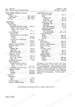 john-deere-4000-4020-tractors-technical-manual-tm1006-procedures-8.webp John Deere 4000, 4020 technical manual page showing general tractor specifications, dimensions, and shipping weights.