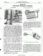 John Deere 4010, 4020, 4000 Series Tractors: Air cleaner maintenance, dust cup removal, and filter cleaning procedures.