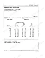 john-deere-444d-544d-644d-loader-technical-manual-tm-1341-torque-29.webp John Deere 444D, 544D, 644D torque values table for Grade B, D, and F hardware and wheel retainer cap screws.