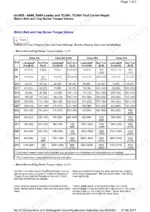 John Deere 444H, 544H, TC44H, TC54H: Metric bolt and cap screw torque values table for classes 4.8, 8.8, 10.9, and 12.9.