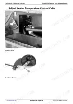 john-deere-5200-5300-5400-5500-technical-manual-tm1520-637155e-dealer-fabricated-tools-1809.webp John Deere 5200, 5300, 5400, 5500 heater temperature control cable adjustment in the operator station section.