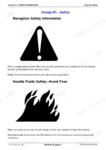 John Deere 5325N, 5425N, 5525N safety information at the start of the general information section.