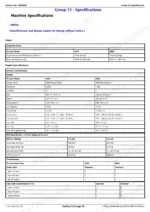 john-deere-6103-to-6603-tractors-service-manual-tm6021-specs-34.webp John Deere 6103, 6203, 6403, 6603 machine specifications table for engine, electrical, and transmission systems.