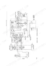 john-deere-675-675b-skid-steer-loaders-technical-manual-tm1374-hydraulic-267.webp John Deere 675, 675B hydraulic system schematic showing pumps, motors, control valves, and cylinders.