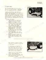 john-deere-70-lawn-tractor-service-manual-attachments-35.webp John Deere 70 tractor 34 rotary mower installation and leveling procedures with deck adjustment instructions and photos.