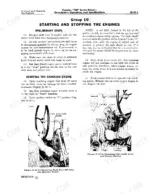 john-deere-720-diesel-tractor-service-manual-sm2020-procedures-15.webp John Deere 720 service manual page showing procedures for starting and stopping the engine, including fuel and choke controls.