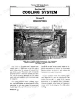 john-deere-720-diesel-tractor-service-manual-sm2020-wiring-175.webp John Deere 720 cooling system diagram showing water pumps, thermostats, and by-pass pipes for cranking and diesel engines.