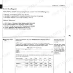 John Deere 8110, 8210, 8310, 8410 Tractor ACU 070 IMS switch error diagnostic procedure and continuity table.