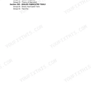 John Deere 9100, 9200, 9300, 9400 Diagnosis and Tests Technical Manual - Page 1