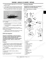 john-deere-d100-to-d170-tractor-technical-manual-tm113219-exploded-view-37.webp John Deere D100, D110, D120, D130, D140, D150, D160, D170 carburetor assembly exploded view and pilot screw repair procedure.