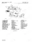 John Deere JD300-B, JD300-B Loader and Backhoe Loader exploded view diagram of the starting motor components.