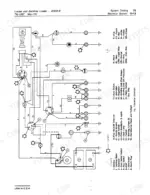 john-deere-jd300-b-loader-and-backhoe-loader-technical-manual-tm-1087-wiring-469.webp John Deere JD300-B, JD300-B Loader and Backhoe Loader electrical schematic diagram with component legend and test points.