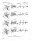 John Deere JD500-C power shift transmission hydraulic control system flow diagrams for 1st through 4th reverse speeds.