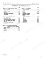 john-deere-jd510-loader-backhoe-technical-manual-tm-1039-hydraulic-234.webp John Deere JD510 hydraulic system table of contents for loader and backhoe control valves and cylinders.