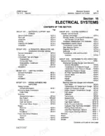 john-deere-jd862-technical-manual-tm1212-electrical-system-589.webp Contents page of the John Deere JD862 electrical systems section, listing its service groups.