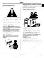 john-deere-js60-to-js63e-walk-behind-rotary-mowers-technical-manual-tm1710-page-5-1.webp John Deere JS60, JS60H, JS61, JS63, JS63H, JS63E safety manual page covering hazard symbols, fire safety, and first aid.