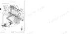 john-deere-power-systems-10-5-to-engines-diesel-engines-technical-manual-ctm100-system-diagram-338.webp John Deere POWERTECH 10.5 L, 12.5 L, 6105HF, 6125HF engine lubrication system operation diagram showing oil flow and components.
