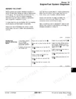 john-deere-rx63-to-sx95-riding-mowers-technical-manual-tm1391-troubleshooting-117.webp John Deere RX63, RX73, TX75, SX75, RX95, SX95 engine and fuel system troubleshooting diagnostic symptom chart.