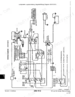 john-deere-rx63-to-sx95-riding-mowers-technical-manual-tm1391-wiring-154.webp John Deere RX63, RX73, TX75, SX75, RX95, SX95 wiring diagram showing key switch, starter solenoid, and PTO switch.