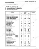 kawasaki-mule-to-2520-utility-vehicle-service-manual-99924-1163-02-torque-14.webp Kawasaki Mule 2500, 2510, 2520 (KAF620) series torque specifications table for fuel, cooling, engine, and transmission systems.