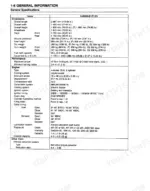 kawasaki-mule-to-3000-utility-vehicle-service-manual-99924-1262-01-fluid-capacities-12.webp Kawasaki Mule 3000, 3010, 3020 (KAF620) general specifications table.