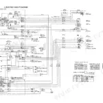 Kobelco SK15SR, SK20SR electric circuit diagram showing battery, starter, fuse box, and terminal connection list.