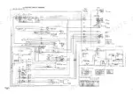 kobelco-sk25sr-sk30sr-sk35sr-hydraulic-excavator-shop-manual-wiring-270.webp Kobelco SK25SR, SK30SR, SK35SR electric circuit diagram showing engine, fuse box, switches, and wiring color table.